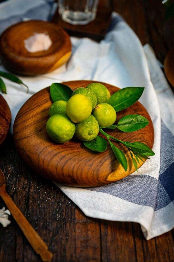 Teak Wood Nibble/Decor Bowl Set of 3 - Image 7