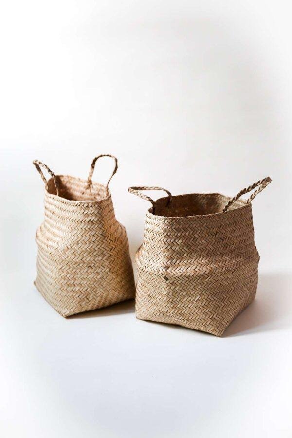 bamboo belly basket