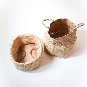 bamboo belly basket