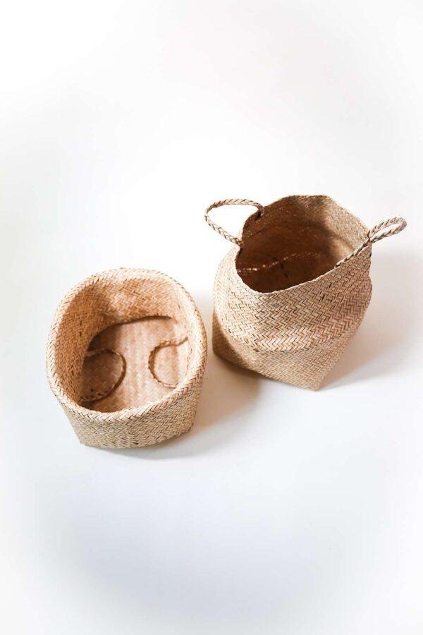 bamboo belly basket