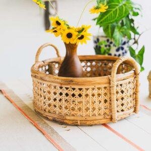 rattan basket