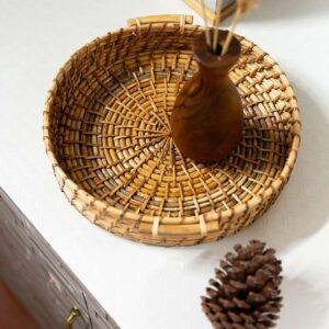 rattan cane tray