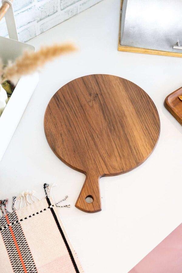 walnut wood chopping serving board