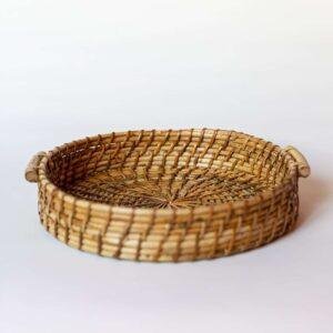 rattan cane tray