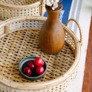 rattan tray