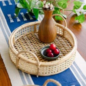 rattan tray