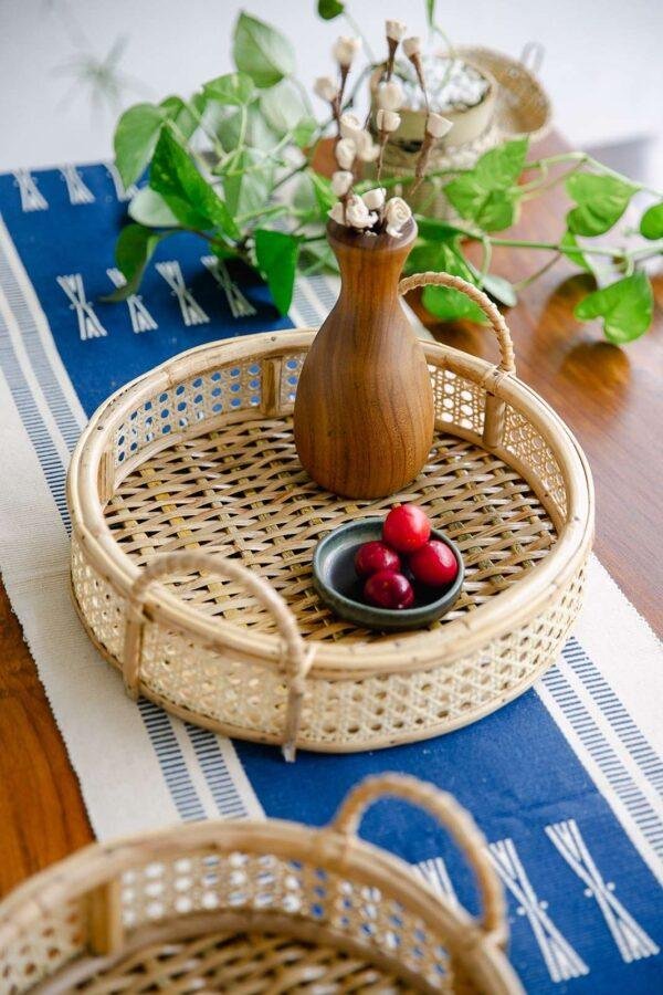 rattan tray