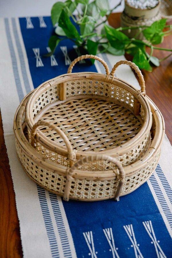 rattan tray