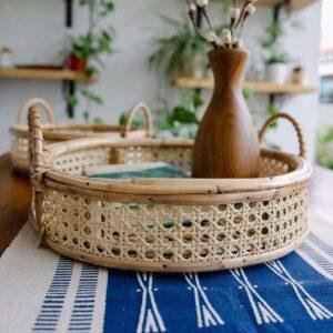 rattan tray