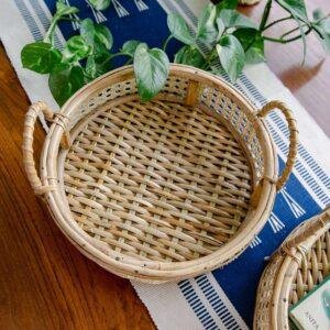 rattan tray