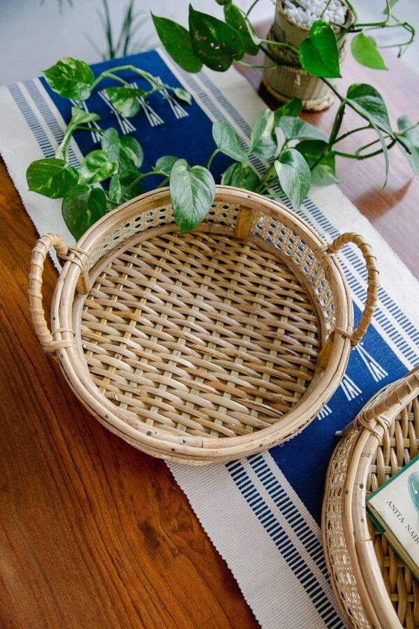 rattan tray