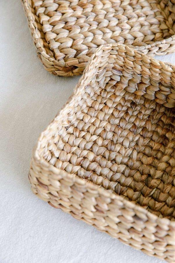 grass basket with lid