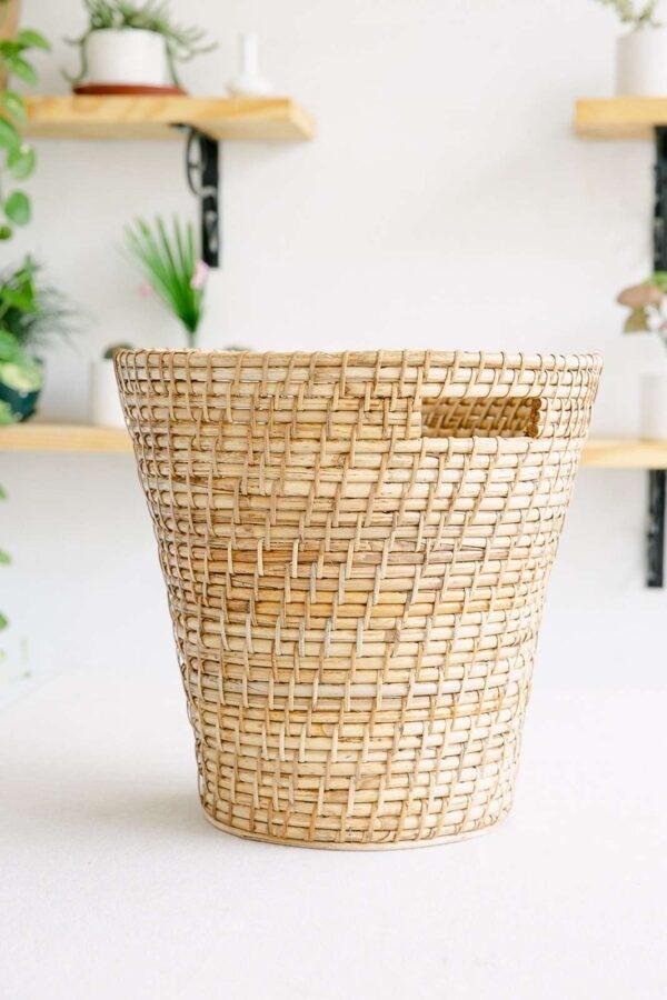 rattan laundry/storage basket