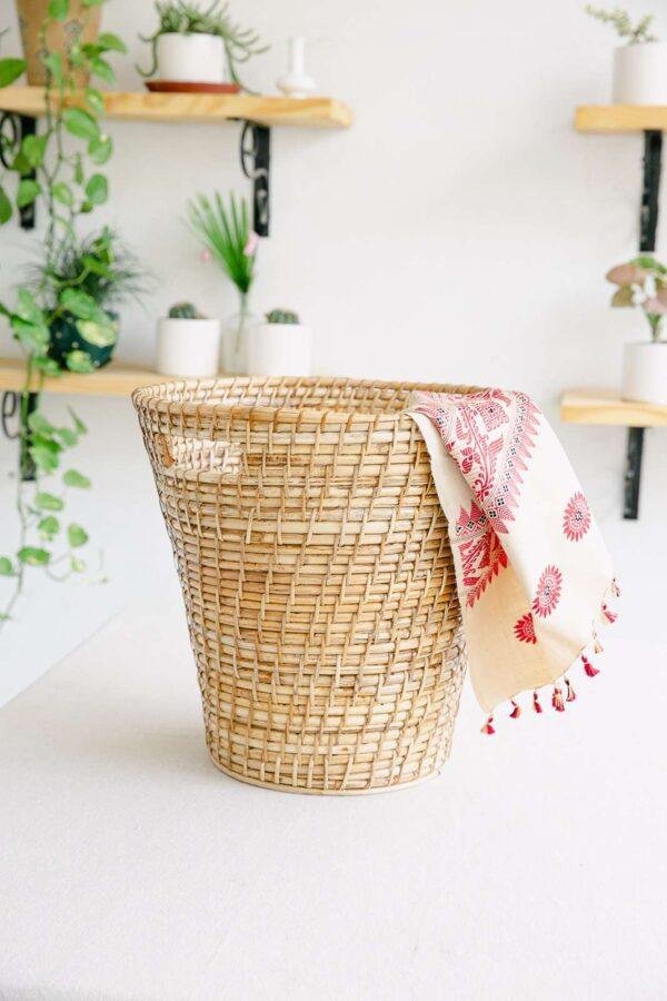 rattan laundry/storage basket