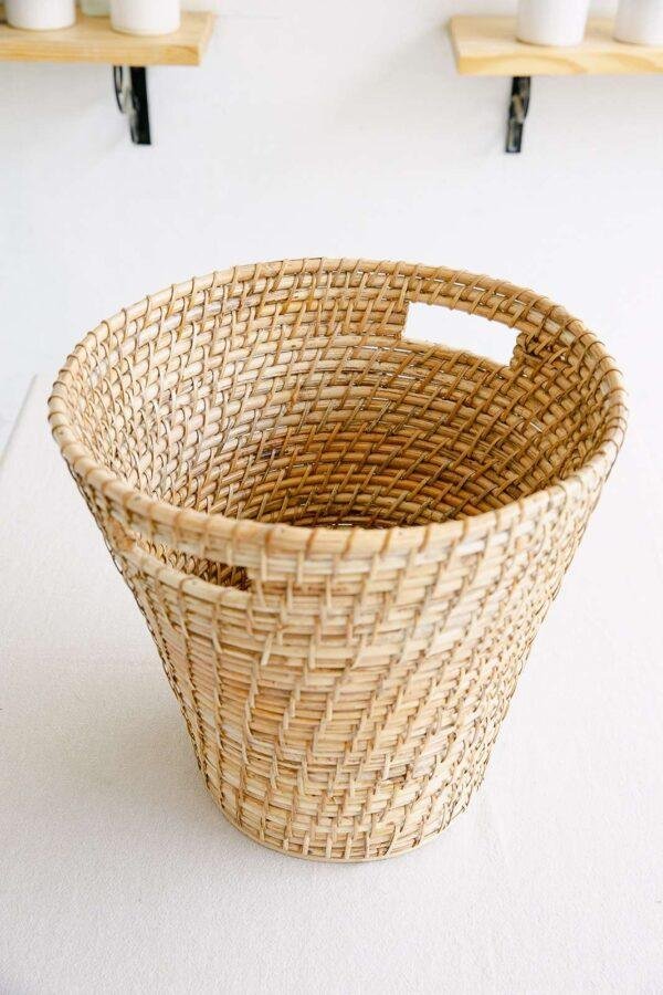 rattan laundry/storage basket