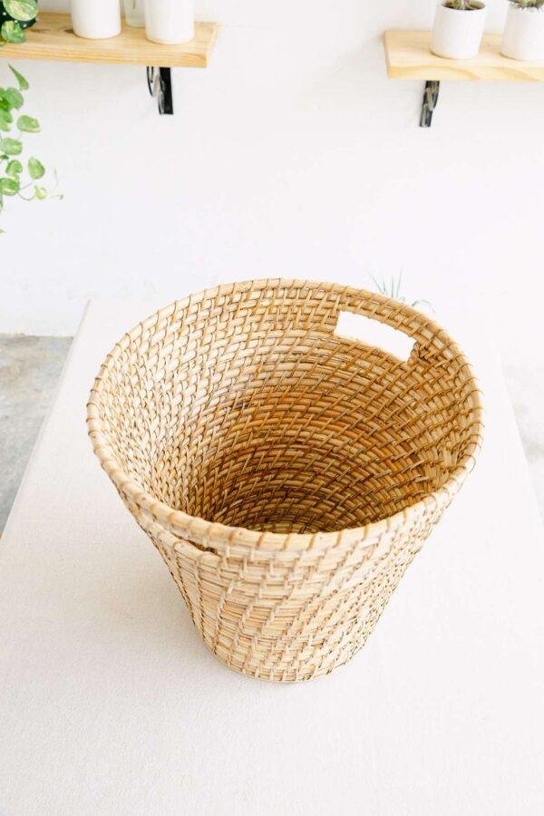 rattan laundry/storage basket