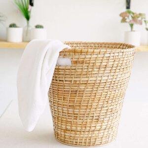 rattan laundry/storage basket