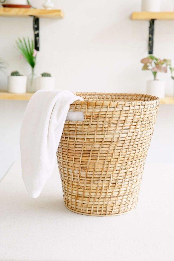 rattan laundry/storage basket