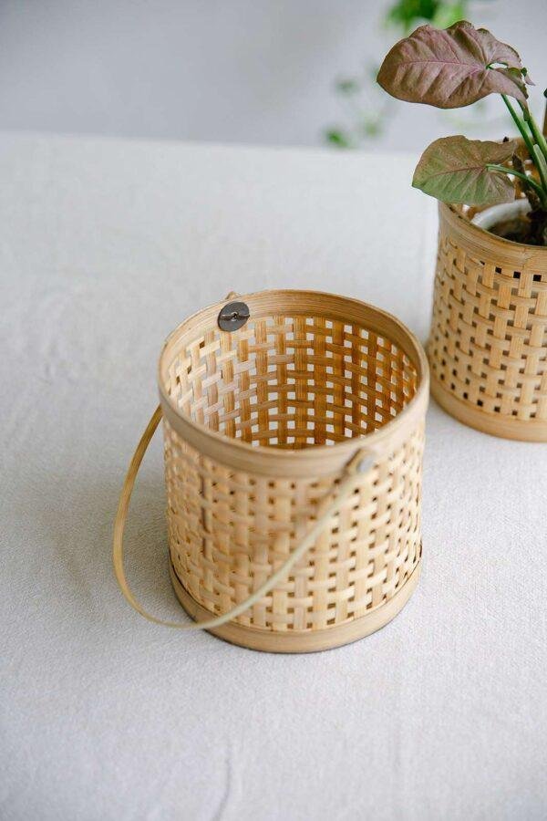 bamboo planter