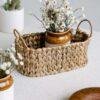 grass oval basket