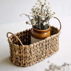 grass oval basket