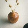 Teak Wood Vase
