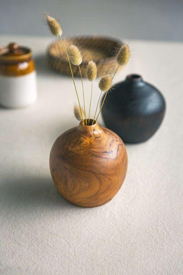 Wood Vase - Image 4