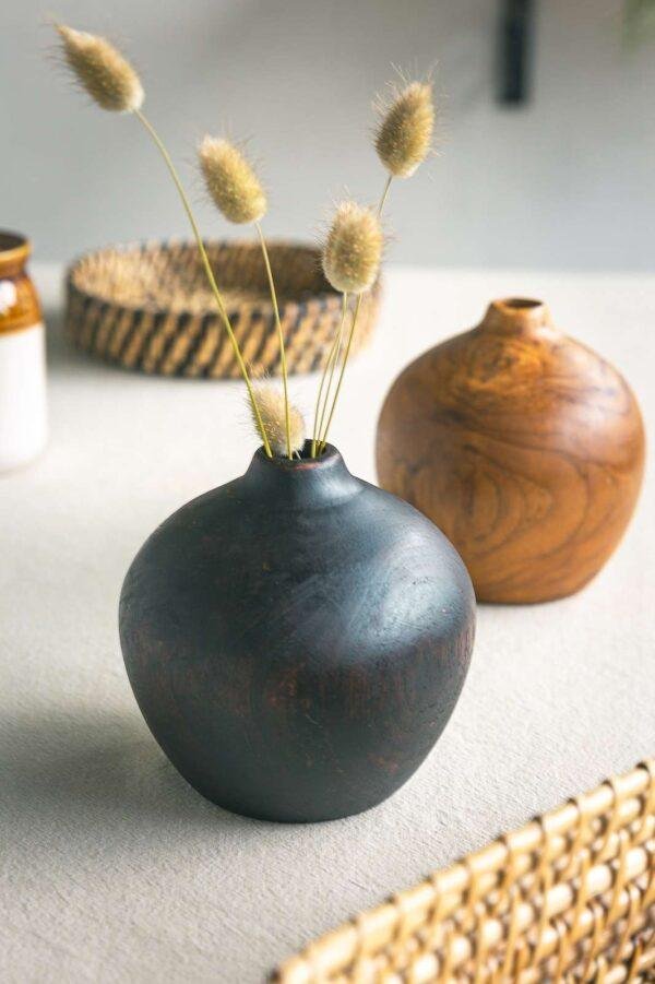 Wood Vase - Image 3