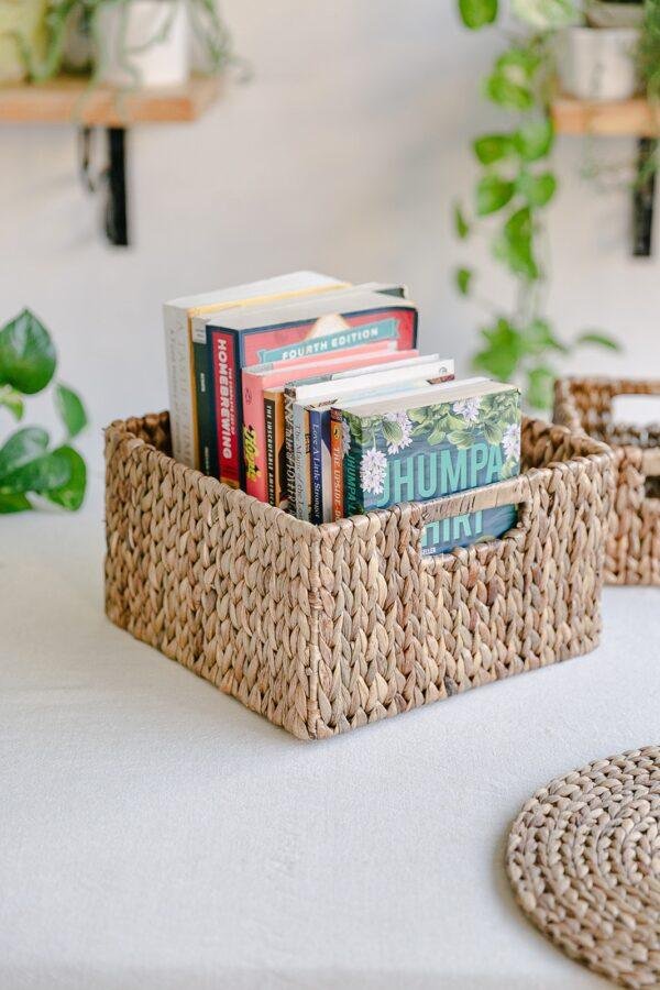 grass organizer storage basket