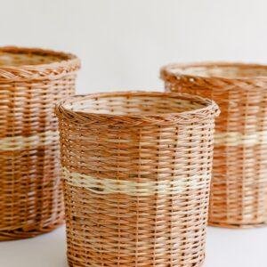 wicker planter