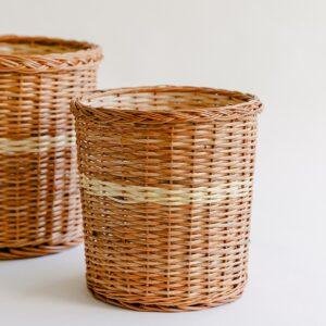 wicker planter