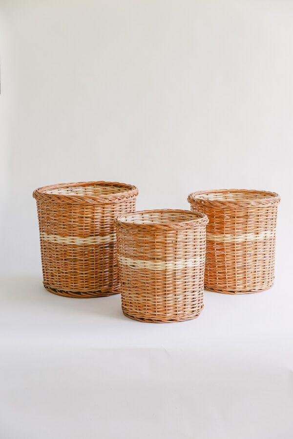 wicker planter