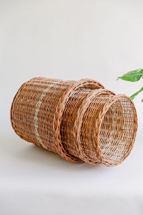 wicker planter