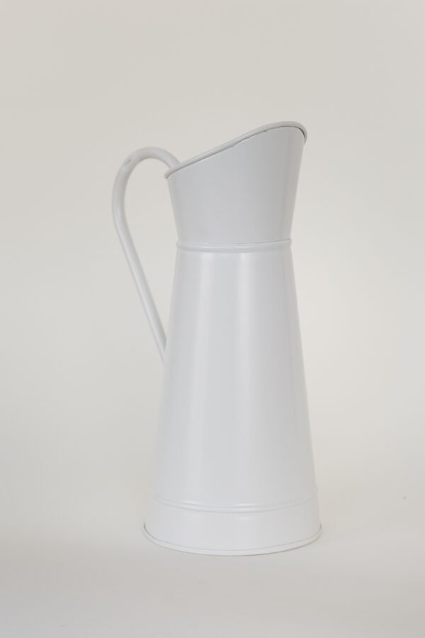 long & plain pitcher vase