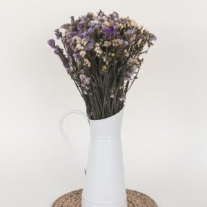 long & plain pitcher vase