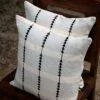 Naga Handwoven Cushion Cover White Design 1