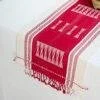 Naga Handwoven Red 4 Seater Table Runner & Mat