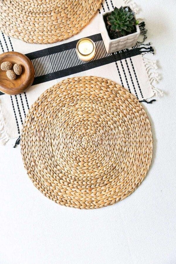 grass table mat