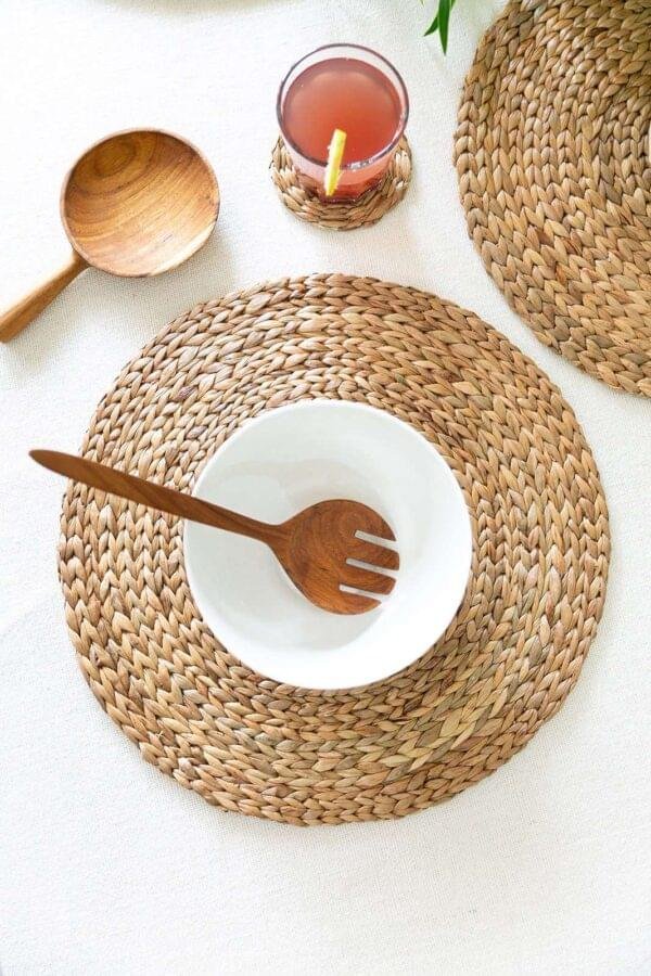 grass table mat
