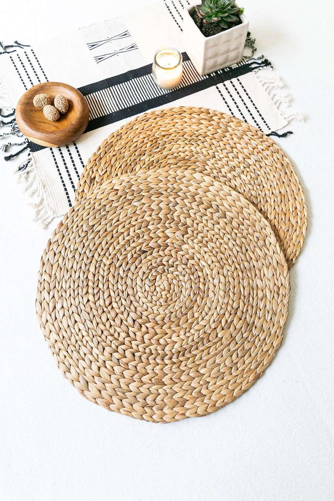 grass table mat